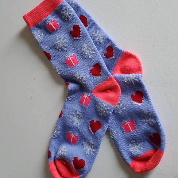 Girls Christmas socks - Picture 2 of 2